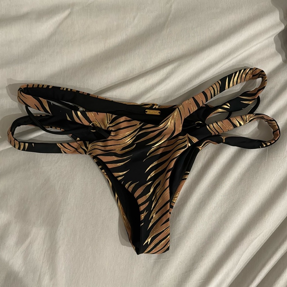 Beach Bunny Palm Leaf Bikini Bottoms